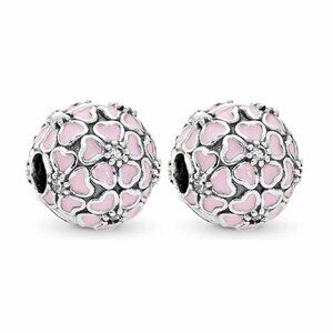 PAIR*** Cherry Blossom Clip Charms